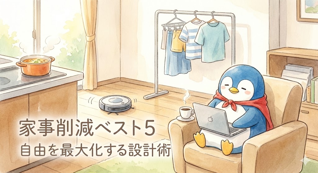 一人暮らしの「家事」削減ベスト5